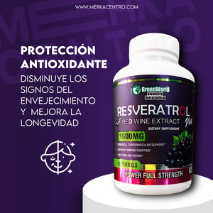 Resveratrol 100 Cápsulas